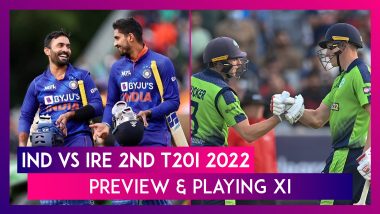 IND vs IRE 2nd T20I 2022 Preview & Playing XI: India Aim Clean Sweep